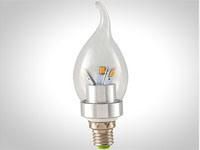 Special Crystalline Light Energy-Saving Bulb E14 LED Candle Light LED Tail Light Bulb