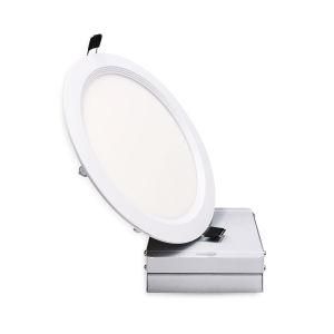 6inch 12/15W LED Downlight 120V Dimmable Slim Recessed/SMD2835 Square Model