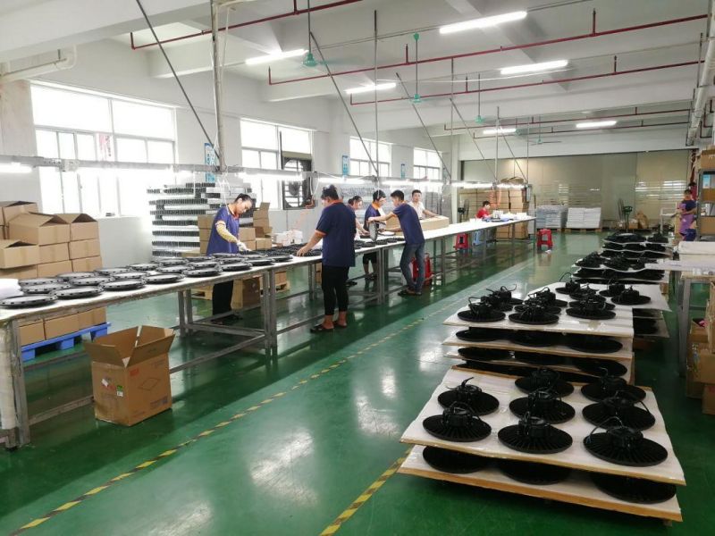 Warehouse LED Lighting 100W 150W 200W LED High Bay Light SMD2835 Chips 5 Years Warranty Ring Light