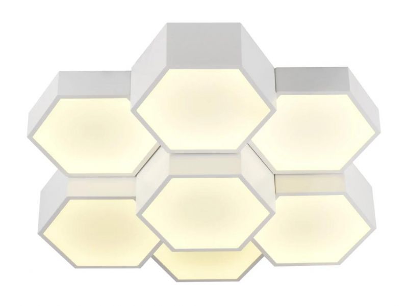 Masivel Lighting Simple Hexagon Design Indoor-Home Decor LED Ceiling Light