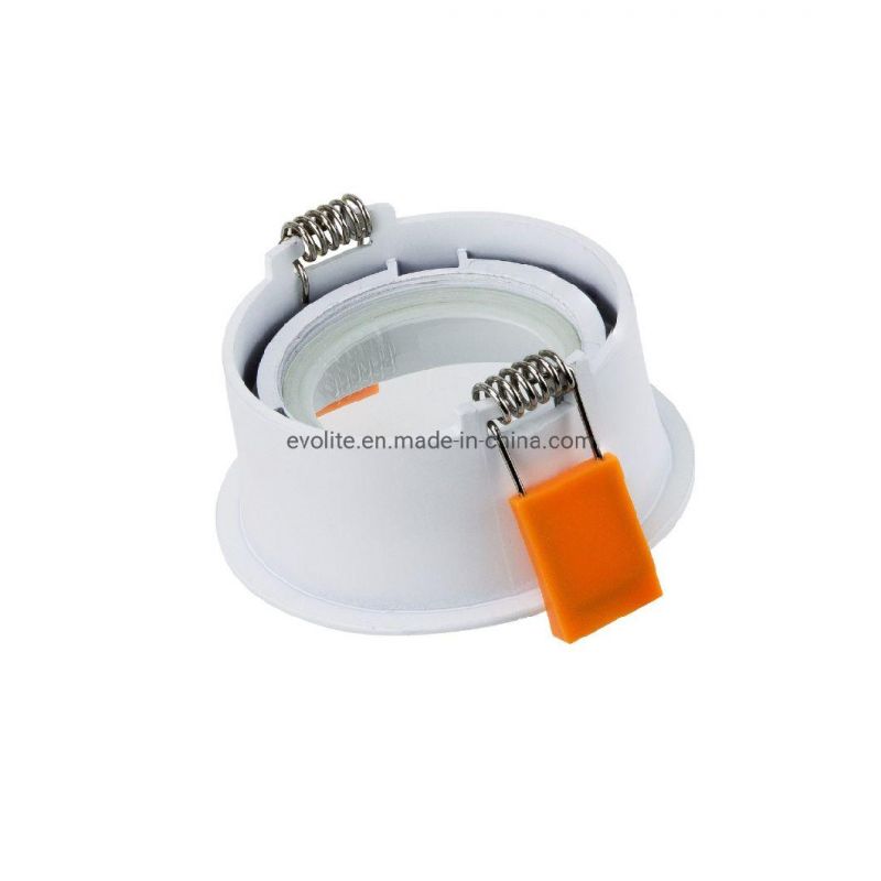 IP20 IP44 IP65 Fixed Round GU10 or MR16 G5.3 Light Frame and Ceiling LED Spot Light Downlight Housing RF3