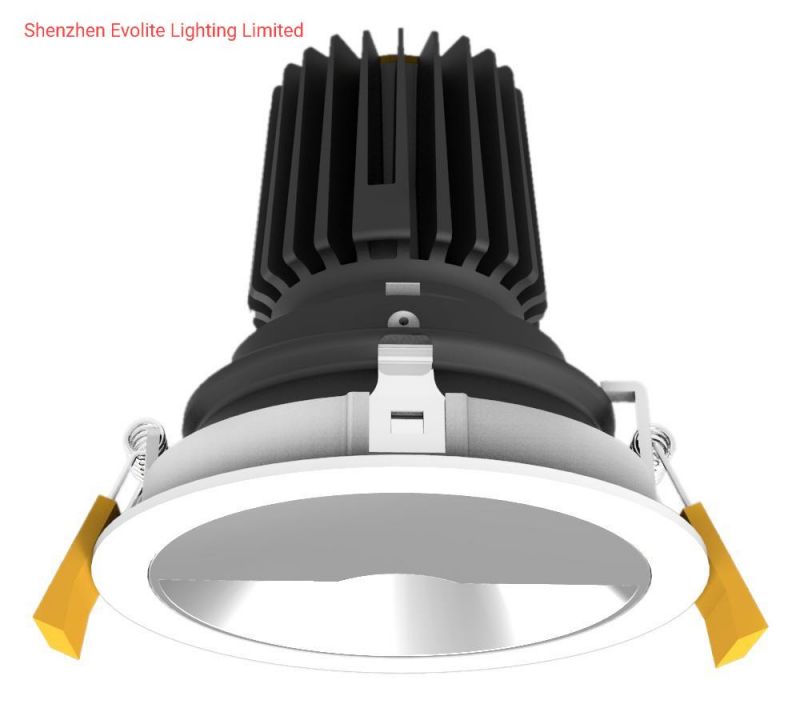 Hot Sell Cut out 80mm GU10 Downlight Frame Downlight Fitting Aluminum Adjustable Trimless Downlight