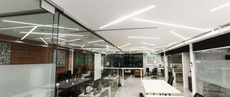 2.4m 80W Continuous LED Linear Light for Office Lighting