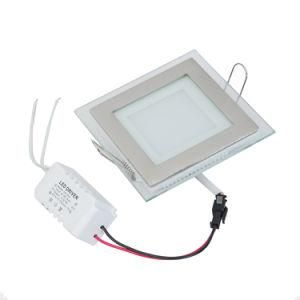 9W-24W Square Glass LED Panel with CE RoHS
