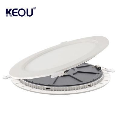 SMD2017 Super Thin Small Round Light 9W LED Downlight Panel