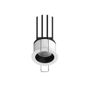2020 10W Mini Anti Glare Fitting Manufacturer Shopping Mall Showroom Black LED Downlight