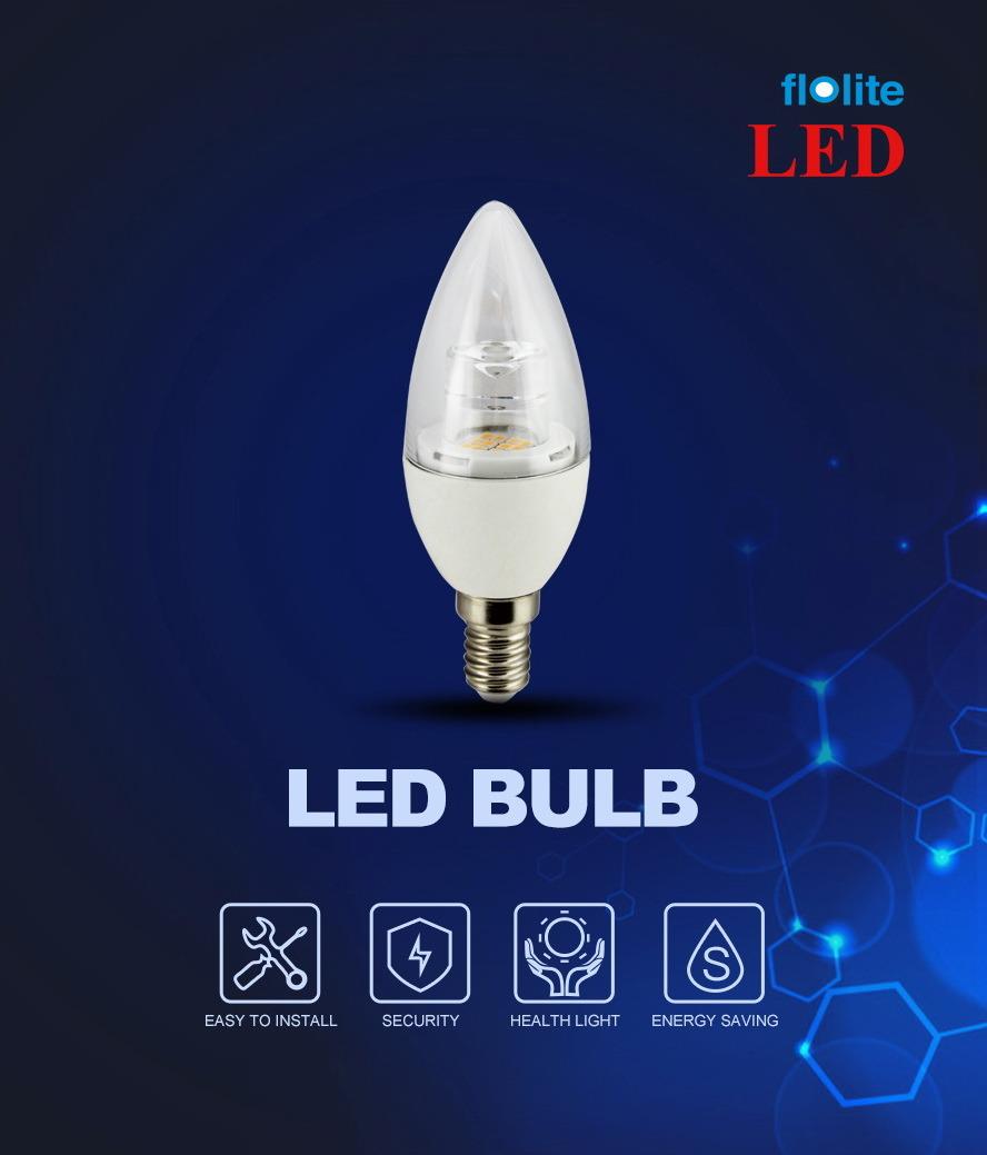 LED Crystal Bulb C37-T