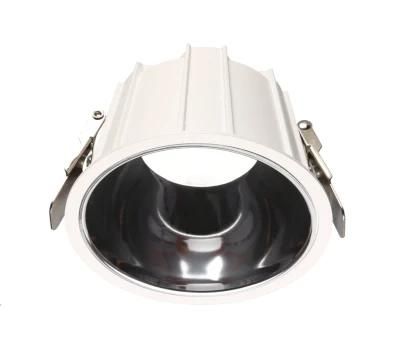 High Lumen Deep Diffuser Aluminum Reflector Anti-Glare LED Downlight with 5 Year Warranty