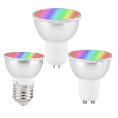 Smart LED Bulb Compatible with Google Home, Amazon Alexa MR16 RGBW LED Spotlight
