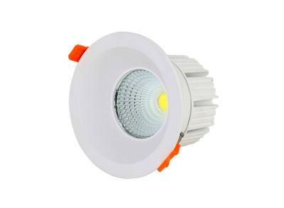 CE RoHS Approved 10W/20W/30W/40W/50W/60W/70W/80W/90W/100W Recessed Ceiling Round COB LED Down Light with CREE Chip Lifud Driver