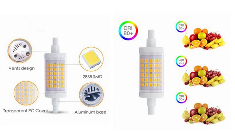 LED Lamp R7s 6W High Quality Energy Saving Light for Indoor Lighting