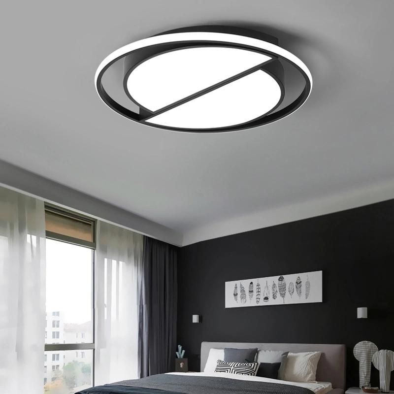 DMA8047 Unique Design Acrylic Aluminum Indoor Round LED Ceiling Restaurant Lighting Lamps