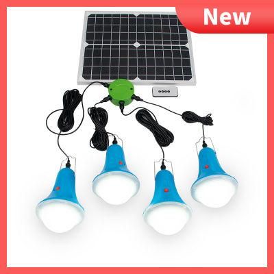 Solar Power System Lights Portable Waterproof Solar Lights 25W Solar Panel