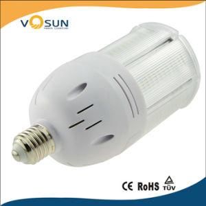 30W Jn01 LED Corn Light Garden Street Lighting Bulb with Fan High Lumens 100lm/W TUV-CE, RoHS, ETL Listed Super Bright E27/E40