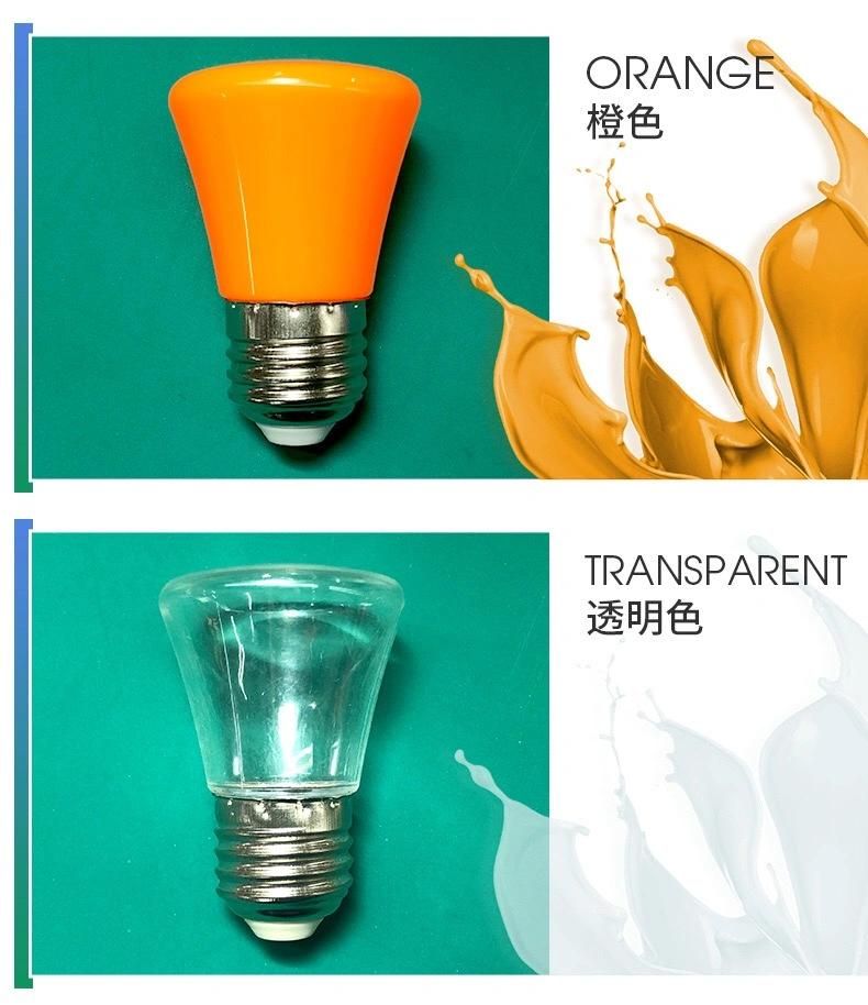 1W 3W G45 7 Colors Crown LED Bulb