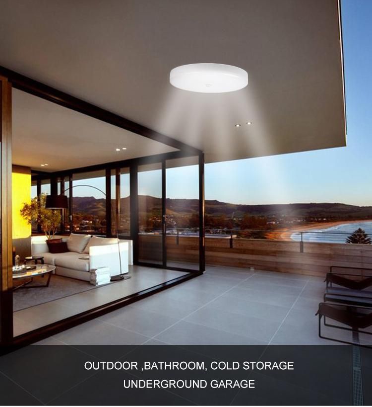 Motion Sensor Living Room Modern Whitethin Quality Operating Ceiling Light
