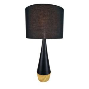 Decorate Table Lamp Black Desk Lamp for Hotel Bedroom Living Room