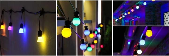 110V 220V 12V Colorful LED Light Bulbs E27 E14 Christmas LED Bulb Light for Decoration