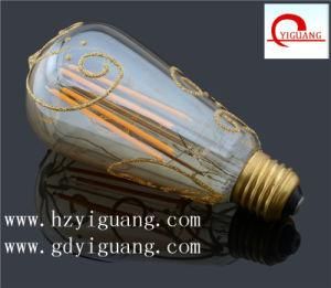 2016 New Product St64 Paint LED Filament Bulbs