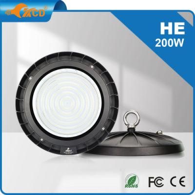 Linear Hot Product Fixtures 19000 Lumen Smart Badminton Court Light 200W 150W 400W Highbay Light UFO LED High Bay Light