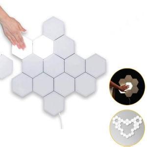 DIY Honeycomb Quantum Hexagon Wall Lamp Honeycomb Module Light Hexagonal