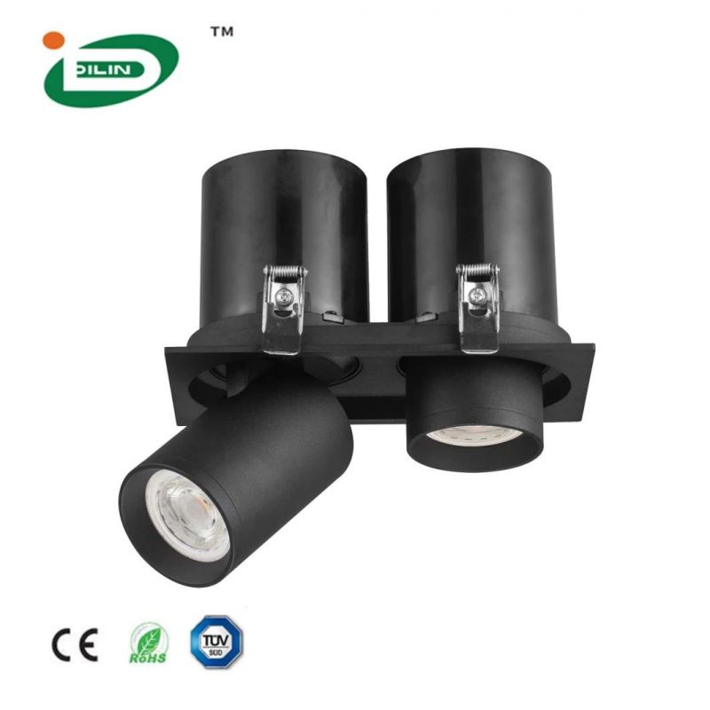 Factory High Quality LED Ceiling Spot Light Lamp Housing Europe Standard GU10 Down Light Kits LED Lighting