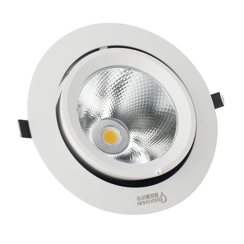 Anti Glare LED Light Fixture Deep Hole Recessed Downlight LED Spot Light