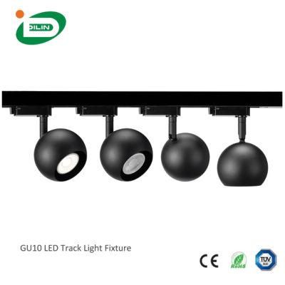 New Residential Sphere LED Track Lights 5W MR16 Lighting Fixture Modern Iron Decorative Lights