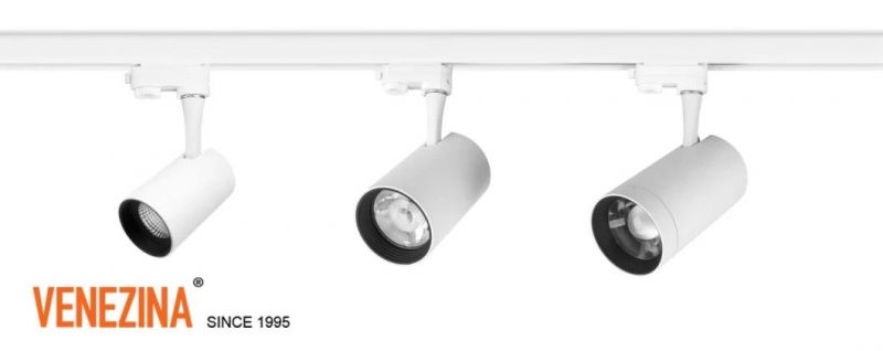 T6017 COB LED Small-Size 10W1040lm/15W1350lm Ugr14 Aluminum-Alloy LED Track Light