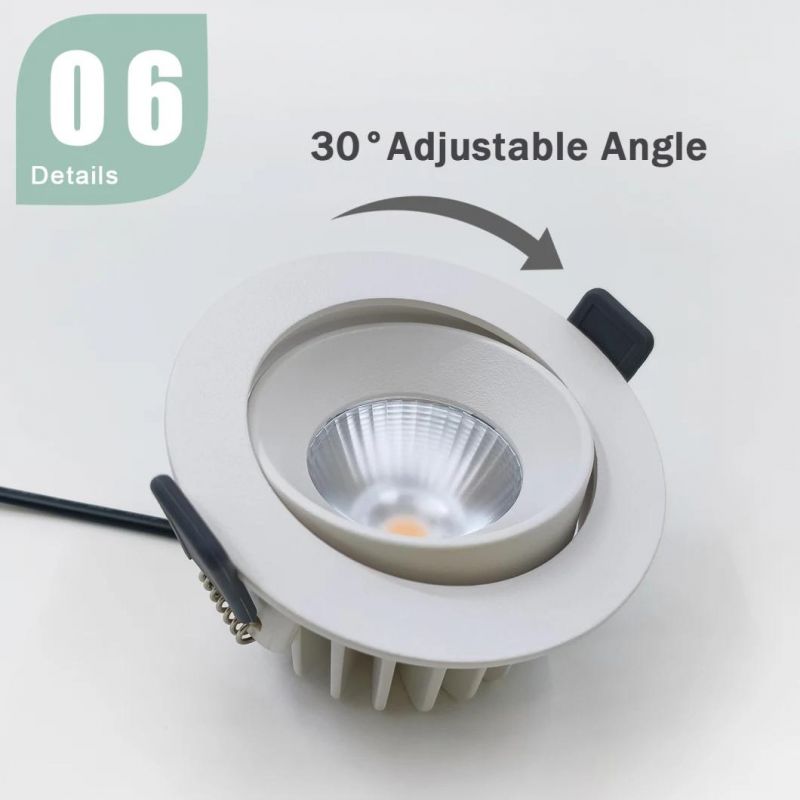 Chinese Factory Super Hot Sale Downlight LED Spotlight 10W Indoor Spot Recessed COB Down Light