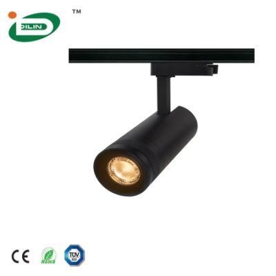 Adjustable 30W LED Track Lighting Dimmable LED Track Light Zoomable Track Light