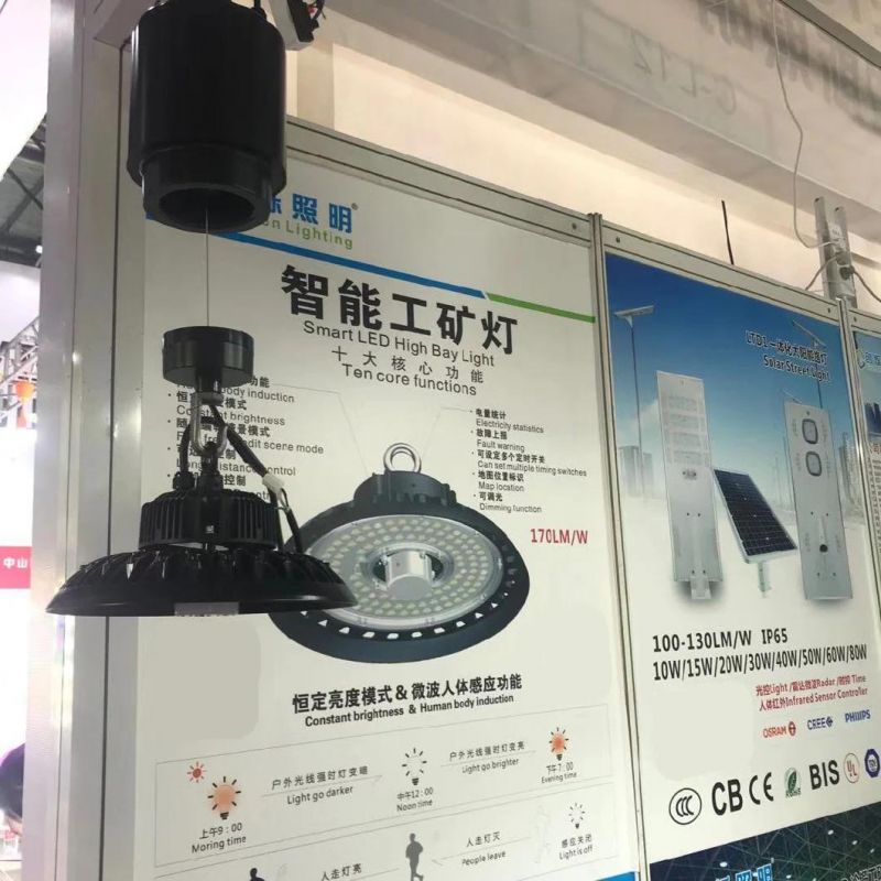 Efficiency 170lm/W 100W Smart LED UFO High Bay Light (CS-TYUFO-100)