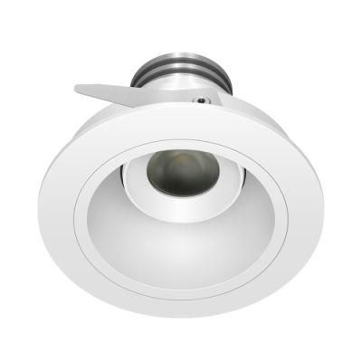 Trimless Dimmable 3W COB Recessed Mini LED Downlights Spotlight 620