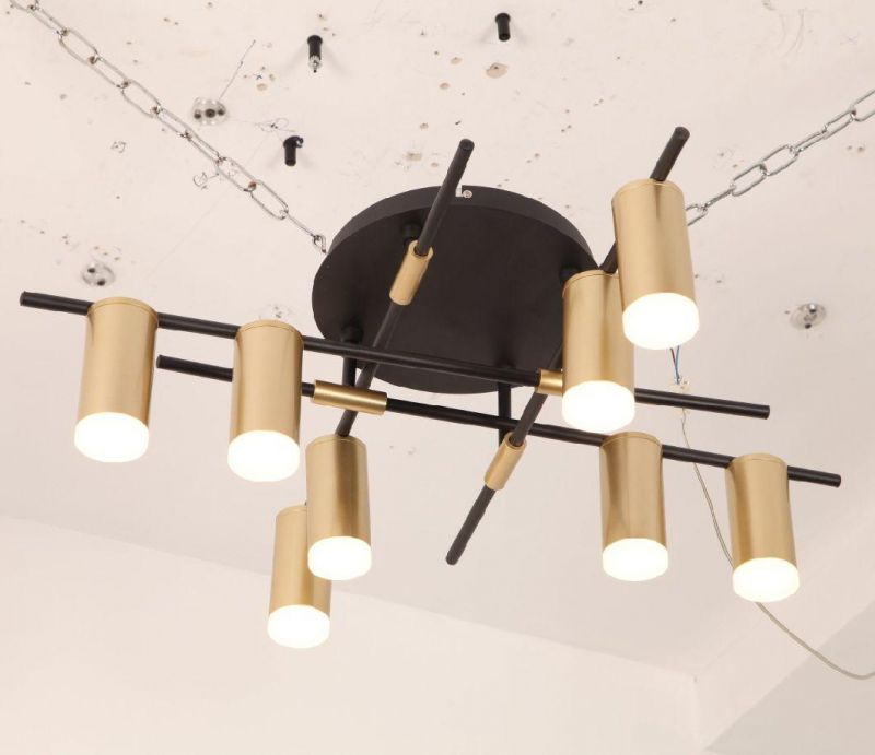 Masivel Factory Nordic Simple Style Lights Modern Decorativon Minimalist Brass Metal Ceiling Light