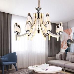 Modern Chrome Stainless Steel Decorative Pendant Lamp