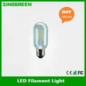 T45 Filament LED Bulb Lamp 85-265V 2700k Ce RoHS