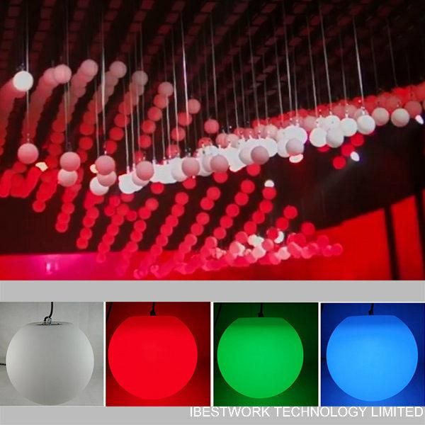 Remote Control RGB DMX LED Ball Stage LED Hanging Ball Lighting