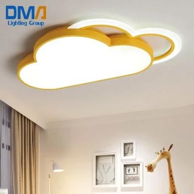 Simple Modern LED Warm Ceiling Lighting for Children&prime; S Room