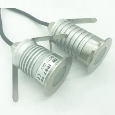 3W CREE 12V D36mm Mini LED Spotlight IP68 Sauna Lighting