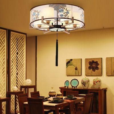 Dafangzhou 96W Light China Flush Bedroom Ceiling Lights Factory Crystal Lighting with Light Source LED Ceiling Light Applied in Dining Room