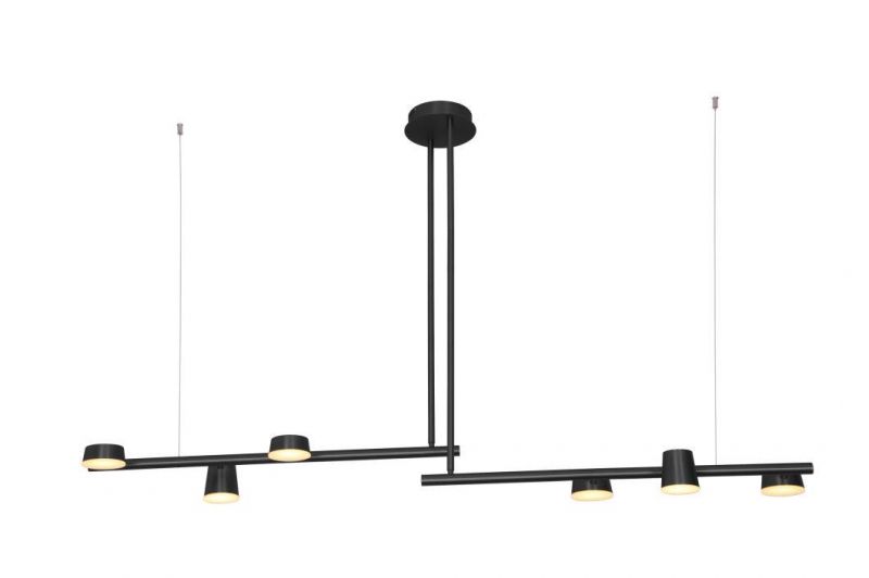 Masivel Lighting Modern Decorative LED Pendant Light for Kitchen Linear Chandelier Light
