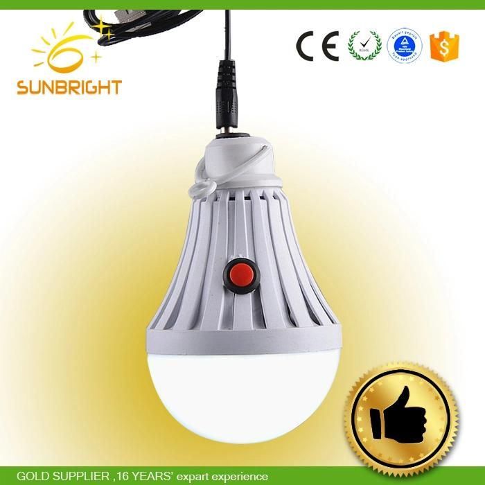 High Quality Lamp 9W E27 USB Bulb Rechargeable LED Light