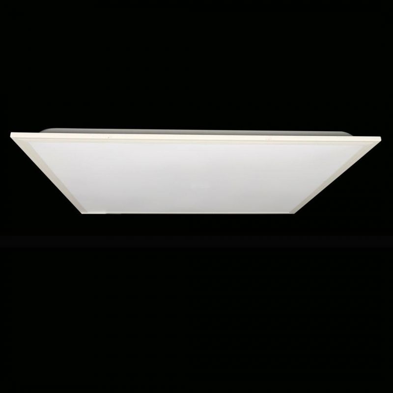 Engineering Back-Lit 595*595 Hpf Dimmable Aluminum Trim Iron Base Recessed LED Panel Light for Office, School, Bank, Shopping Mall Projects