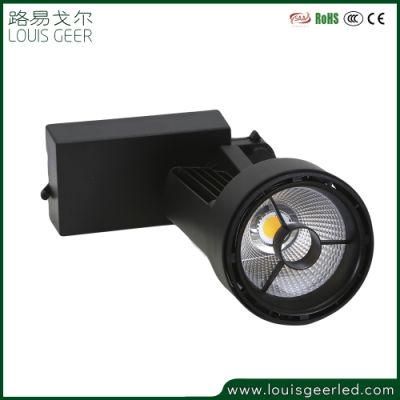 Modern Professional Anti-Glare Dimmable 40W COB LED Spot Track Light with Honeycomb