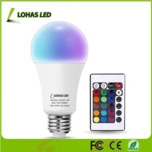 16 Colors Changing 10W Magic E26 E27 B22 RGBW IR Remote Control Bulb