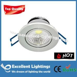 Hot Sale! High Luminum Round 3W COB LED Down Light Recessed LED Downlight Ceiling Light