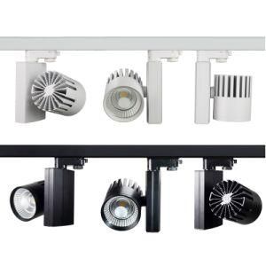 Black White Lighting Global Gallery Ceiling 20W 30W Dali Dimmable COB LED Track Light
