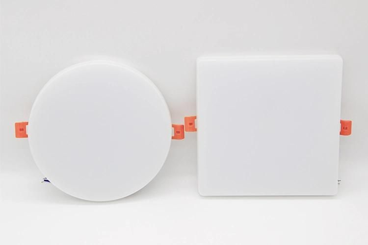 Hole Size Free Adjustable Frameless High Brightness 16W LED Light Round Panel