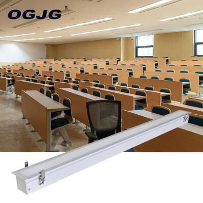 Commercial Office 40W 50W 60W 1200mm Recessed Linear Light