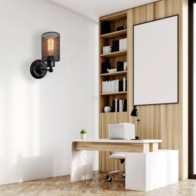 High Quality Living Room Home Nordic Creative Minimalist Modern Iron Wall Lamp